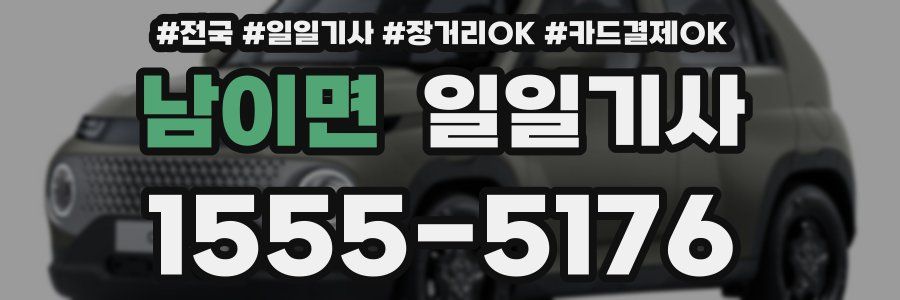 남이면 일일기사