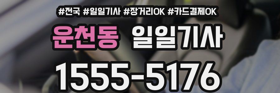 운천동 일일기사