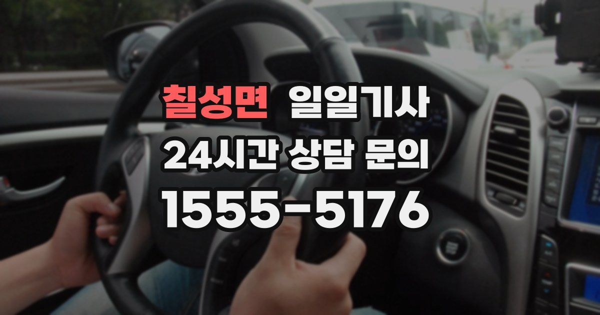일일대리기사