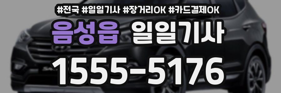 음성읍 일일기사