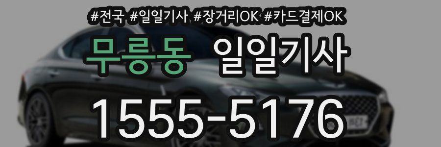 무릉동 일일기사