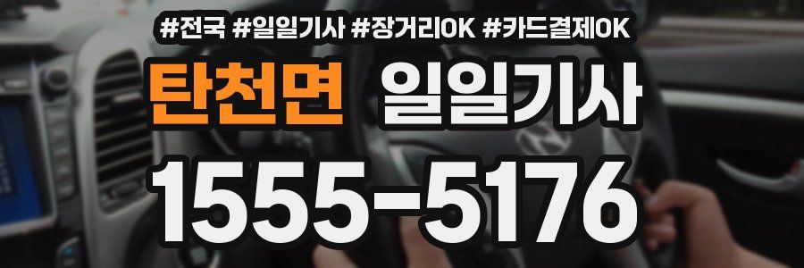 탄천면 일일기사