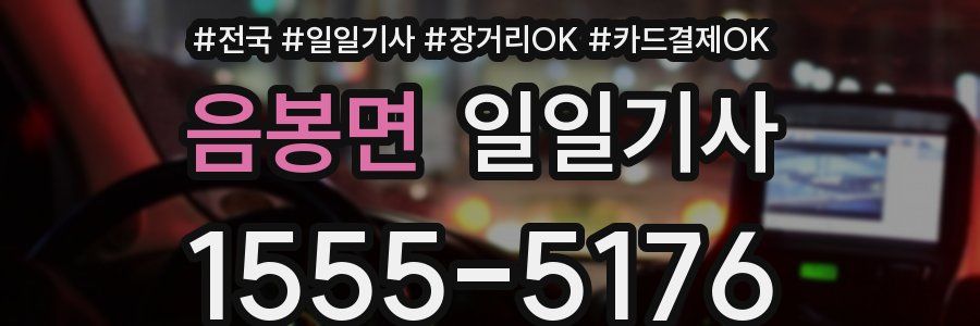 음봉면 일일기사