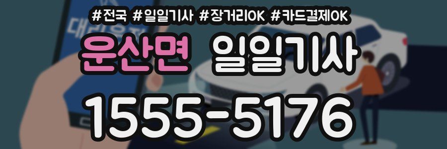 운산면 일일기사