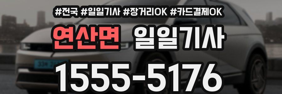 연산면 일일기사