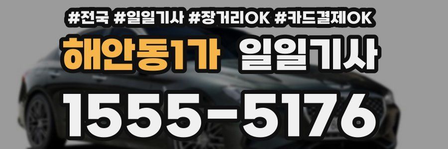 해안동1가 일일기사