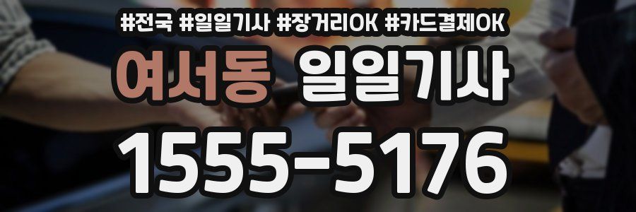 여서동 일일기사