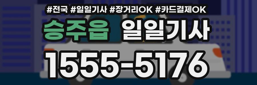 승주읍 일일기사