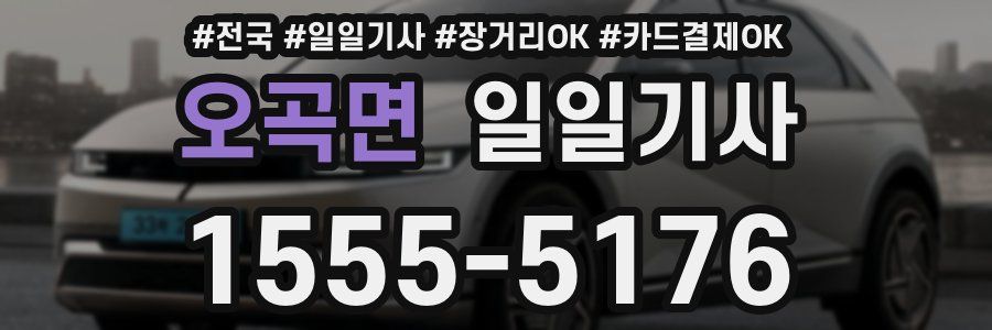 오곡면 일일기사