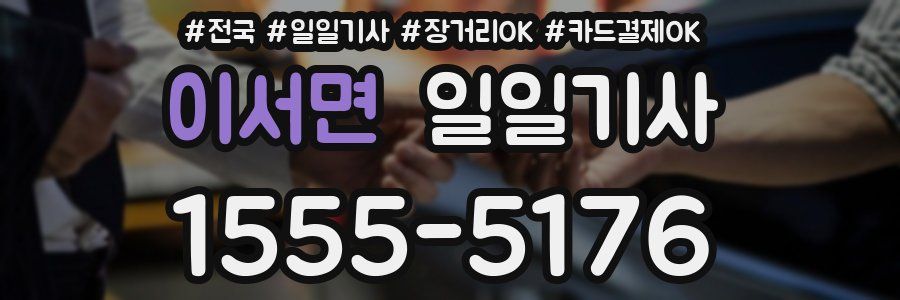 이서면 일일기사