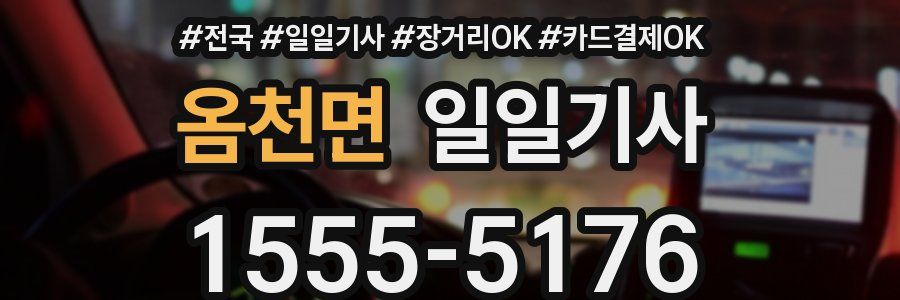 옴천면 일일기사