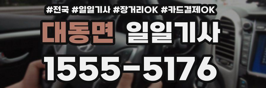 대동면 일일기사