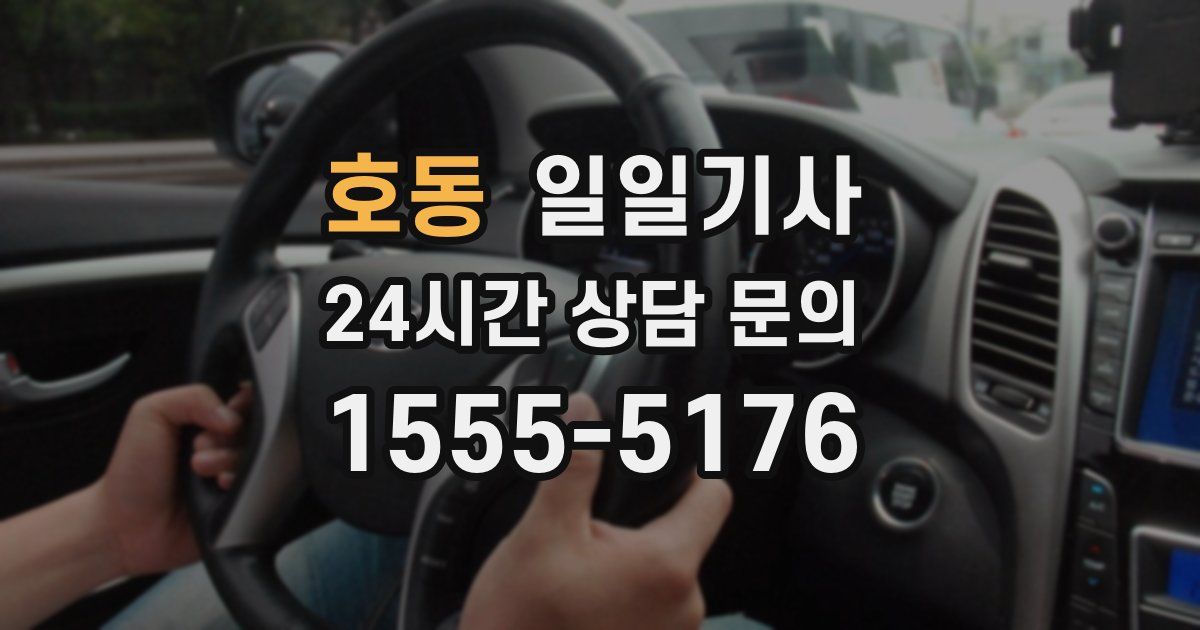 일일대리기사