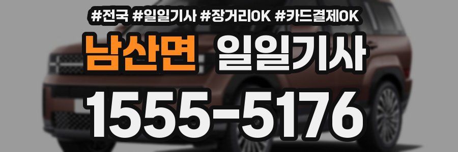 남산면 일일기사