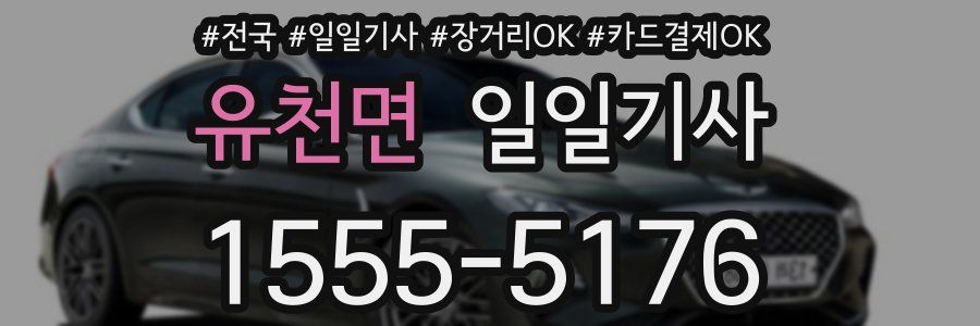 유천면 일일기사