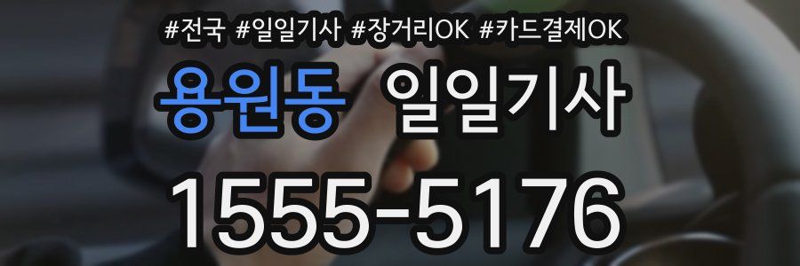 용원동 일일기사