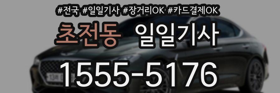 초전동 일일기사