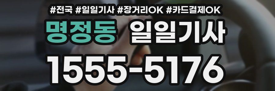 명정동 일일기사