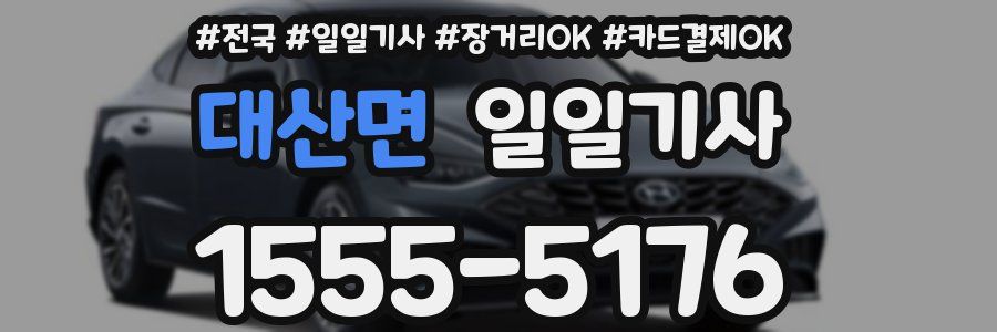 대산면 일일기사