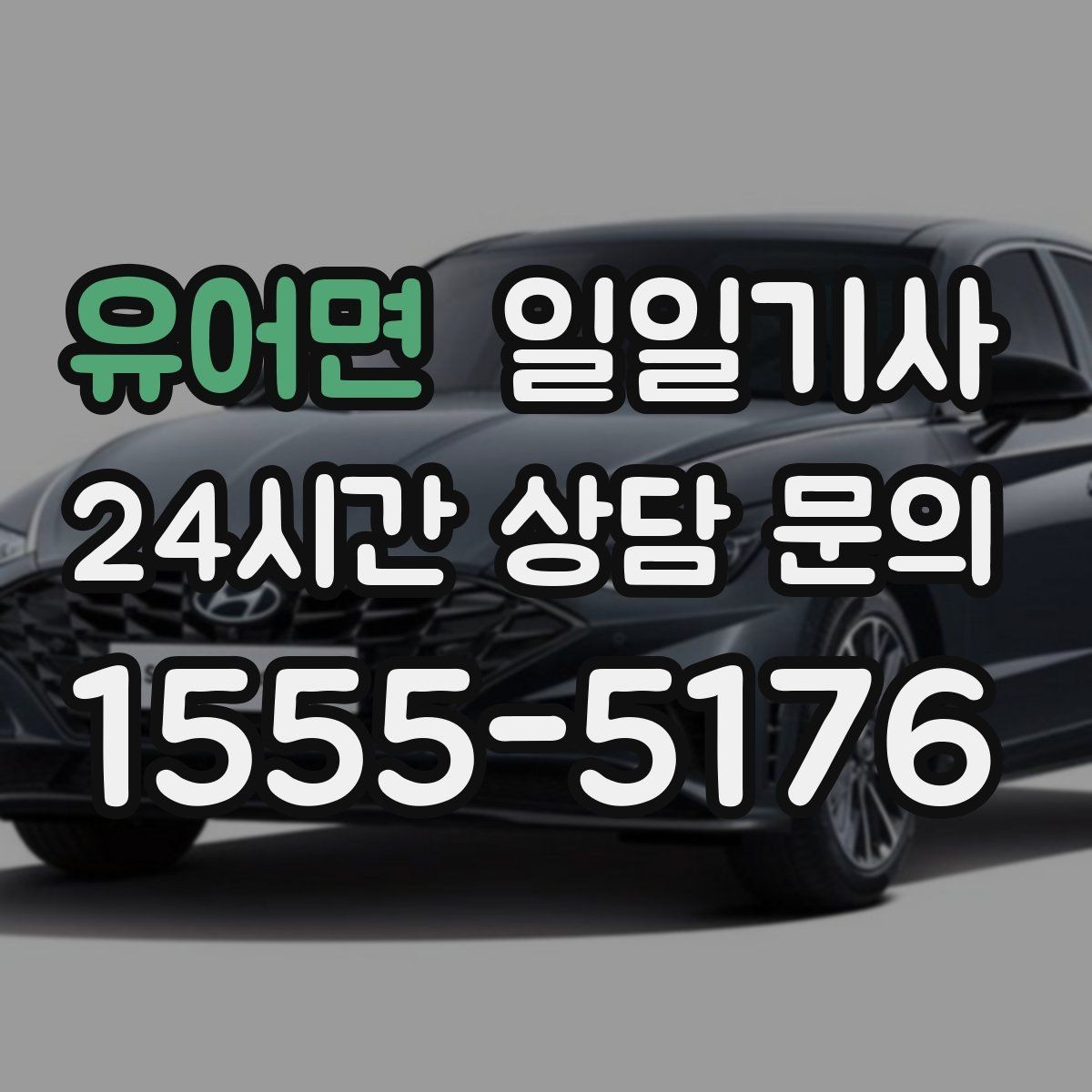 유어면 일일기사 KTX 역 픽업 동행