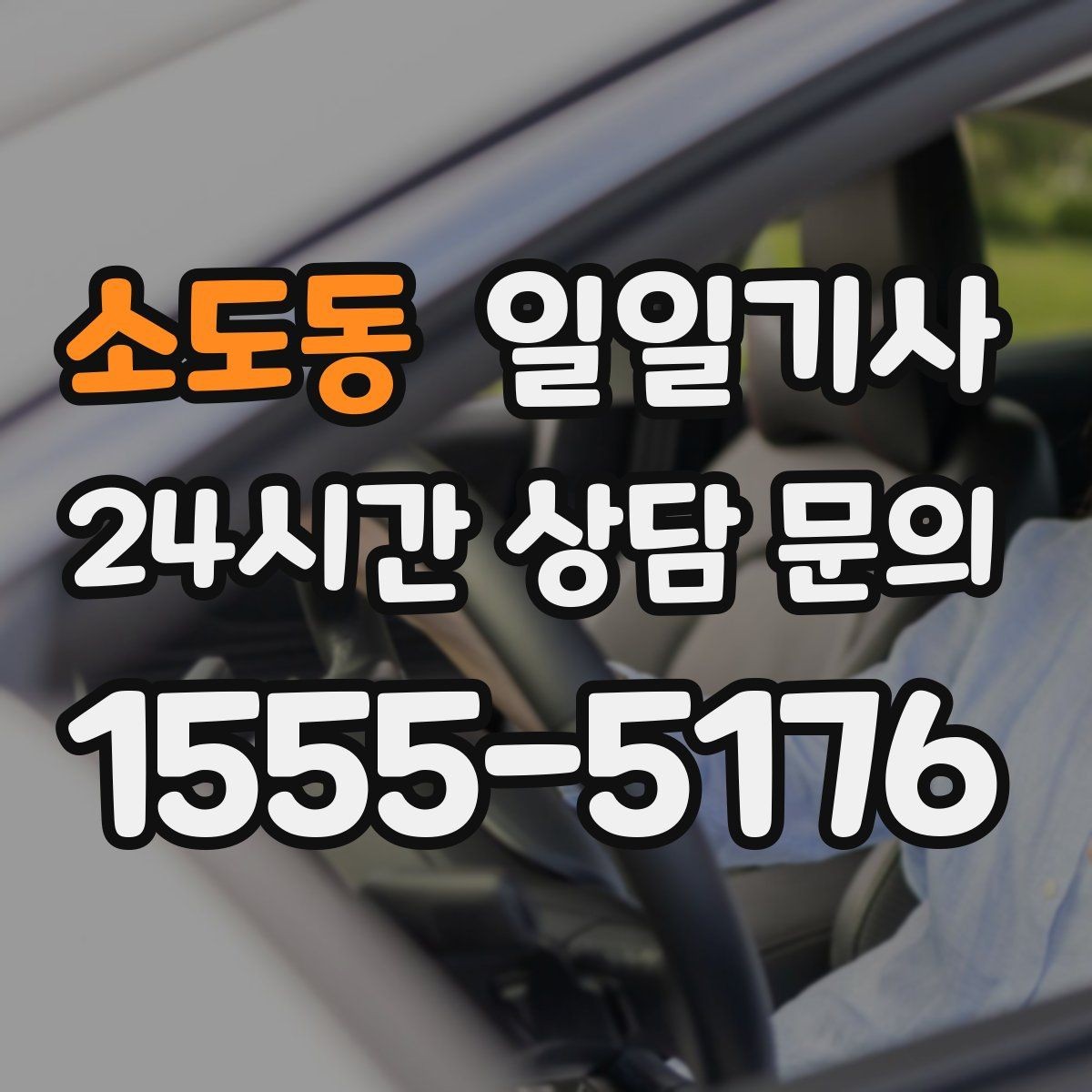 소도동 일일기사 지역 사정에 밝아 우회가 빠른 길