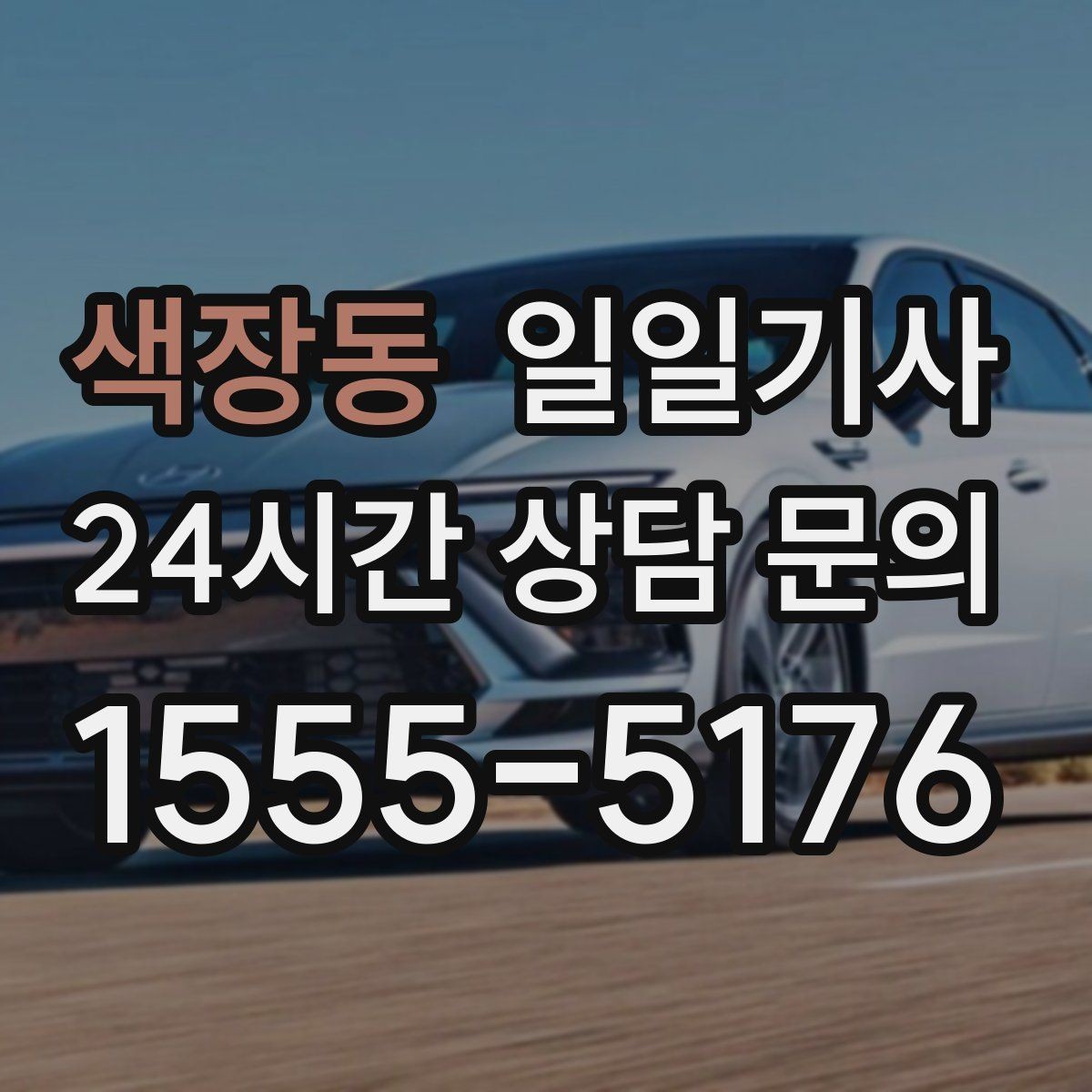 색장동 일일기사 전담 기사 일관된 동행