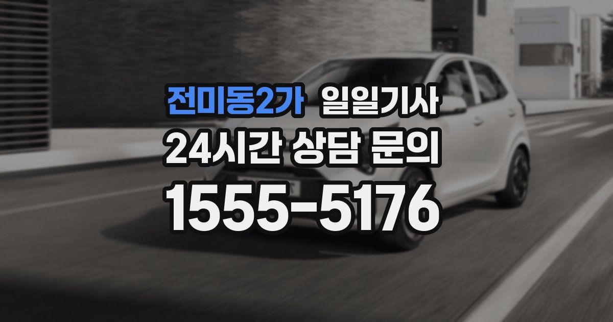 일일대리기사