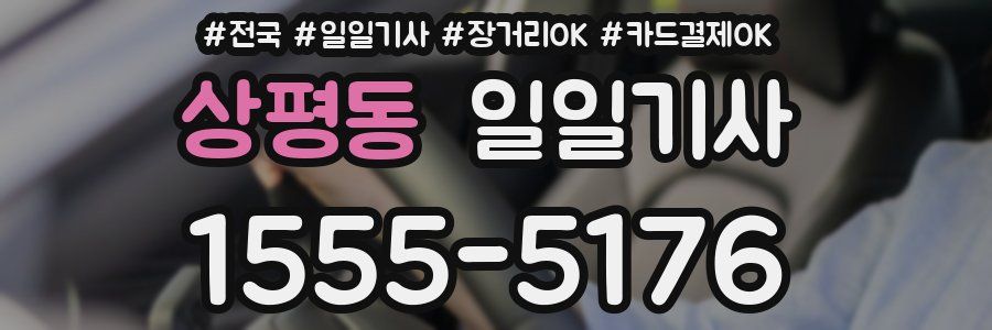 상평동 일일기사