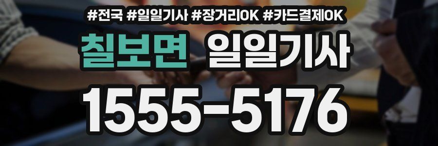 칠보면 일일기사