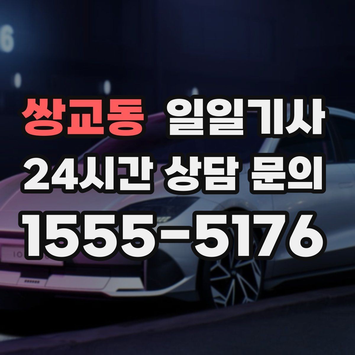쌍교동 일일기사 도심 다중 경유 전담