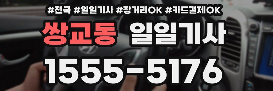 쌍교동 일일기사