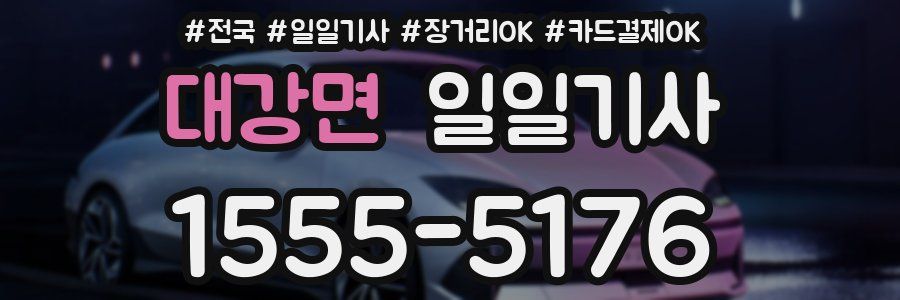 대강면 일일기사