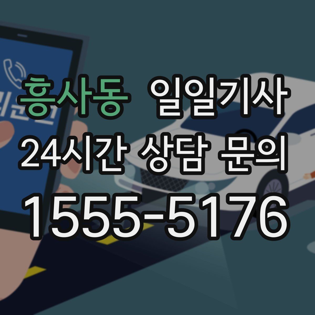 흥사동 일일기사 약국 경유 세심 지원