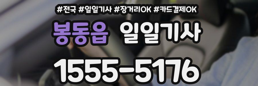 봉동읍 일일기사