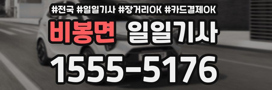 비봉면 일일기사