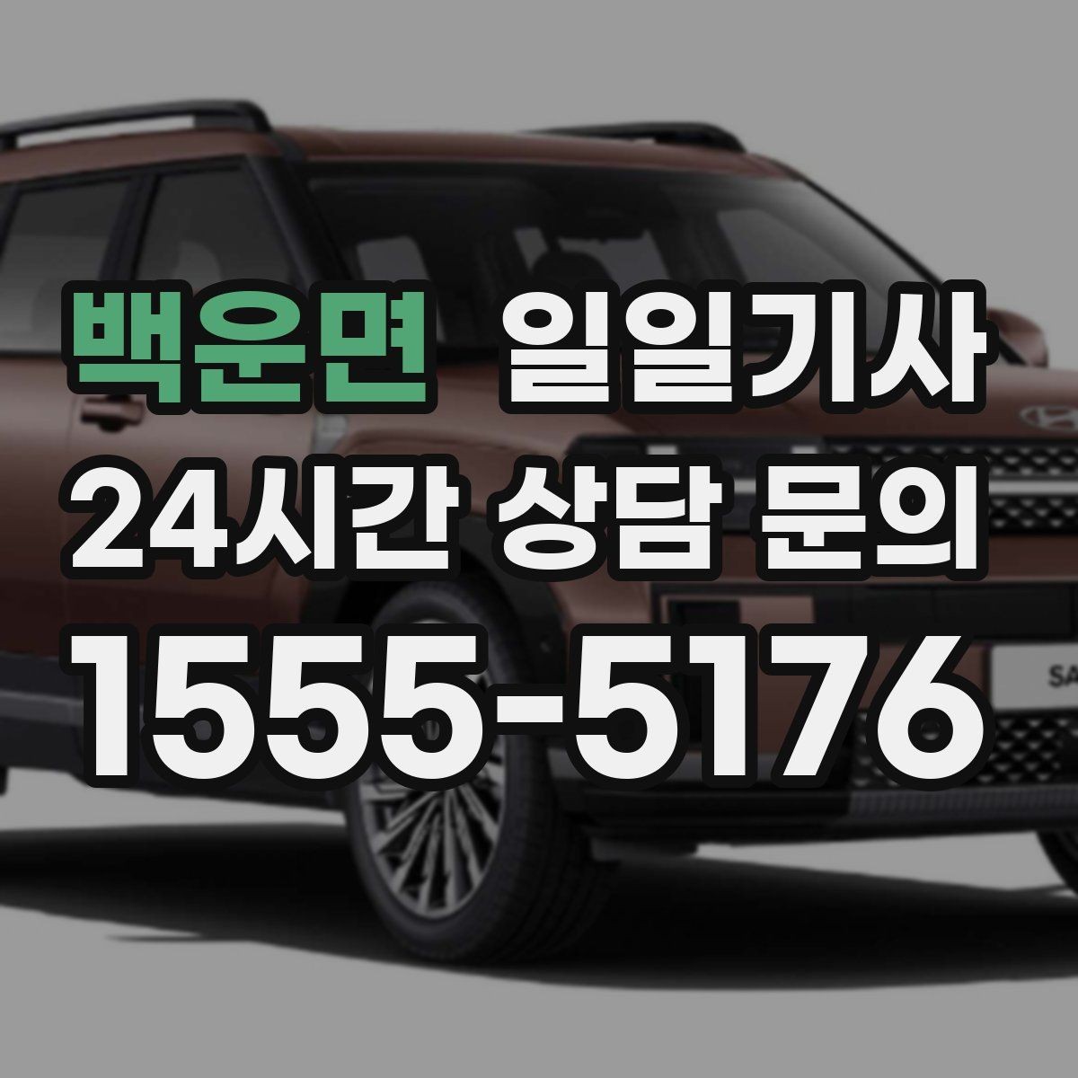 백운면 일일기사 팀 이동 동시 배차도 거뜬해요