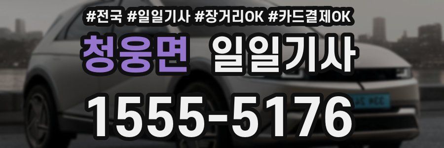 청웅면 일일기사