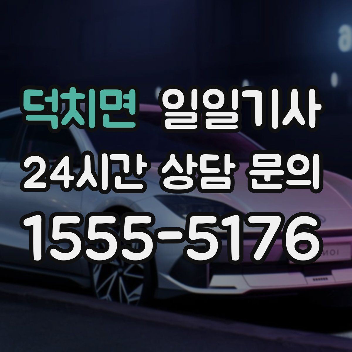 덕치면 일일기사 장거리 복귀 안전 동행