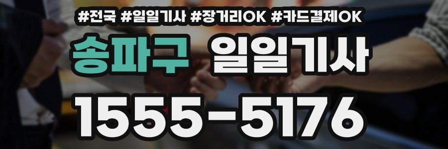 송파구 일일기사