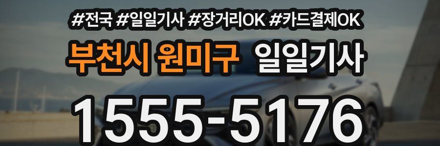 부천시 원미구 일일기사