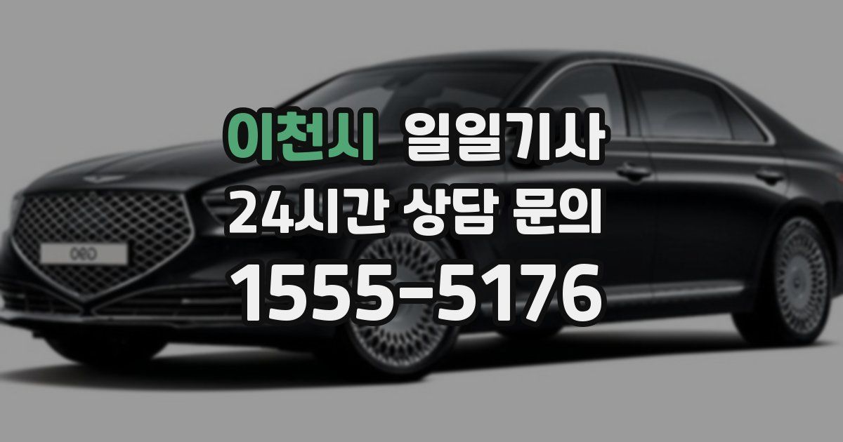 일일대리기사