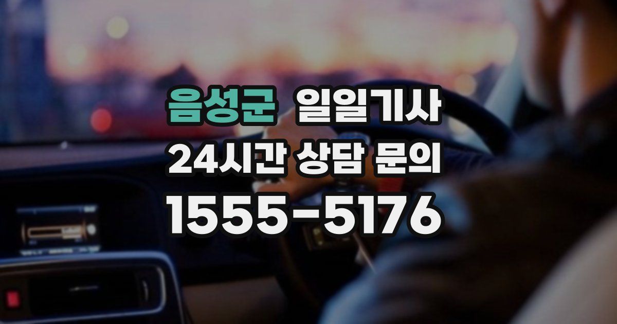일일대리기사