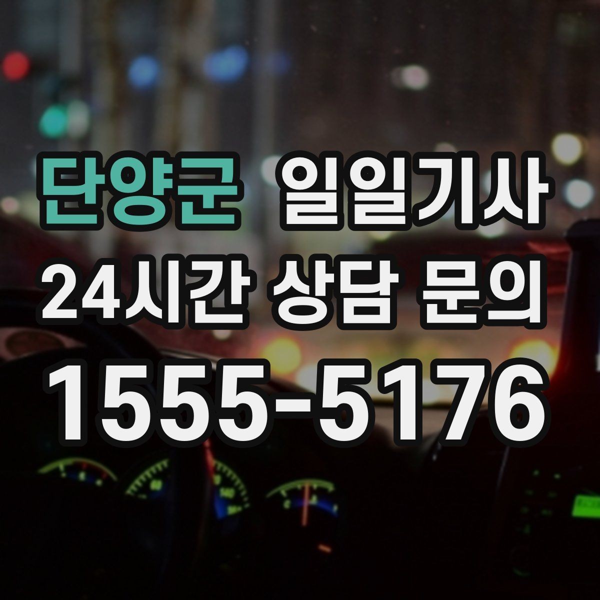 단양군 일일기사 차량 상태 우선 운행