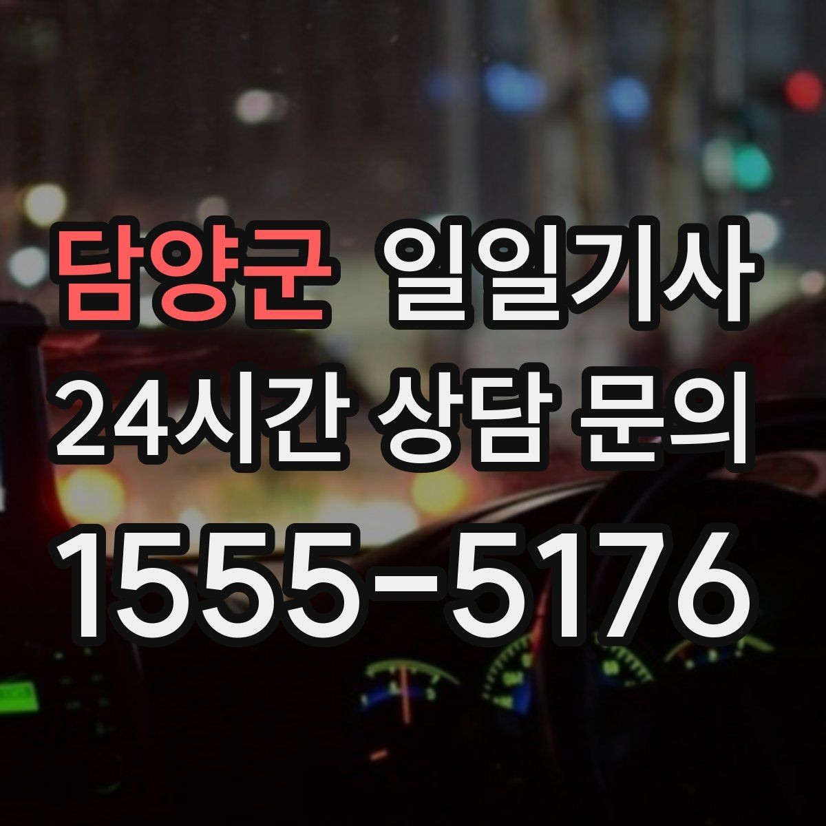 담양군 일일기사 도심 순환 동선 최적화