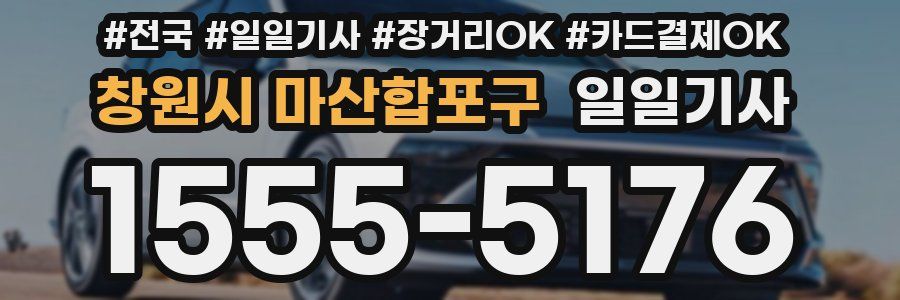 창원시 마산합포구 일일기사