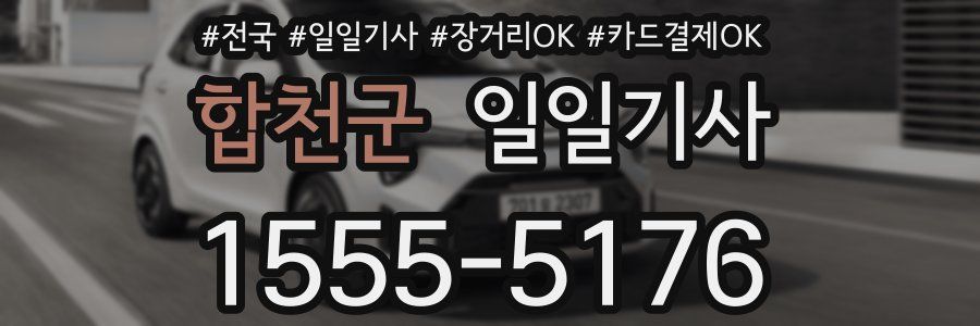 합천군 일일기사