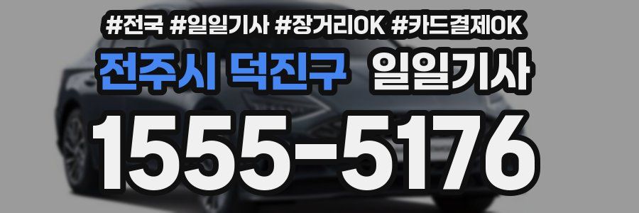 전주시 덕진구 일일기사