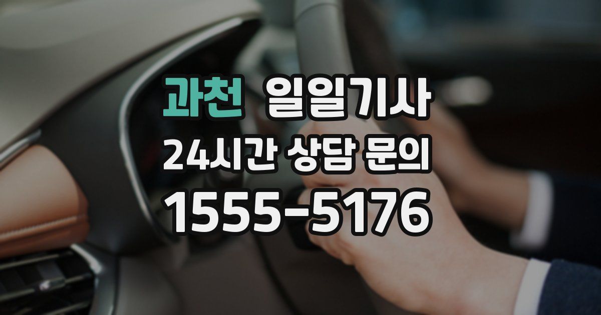 일일대리기사