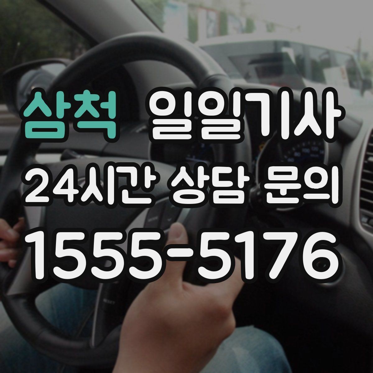 삼척 일일기사 행사 동행과 주차 지원