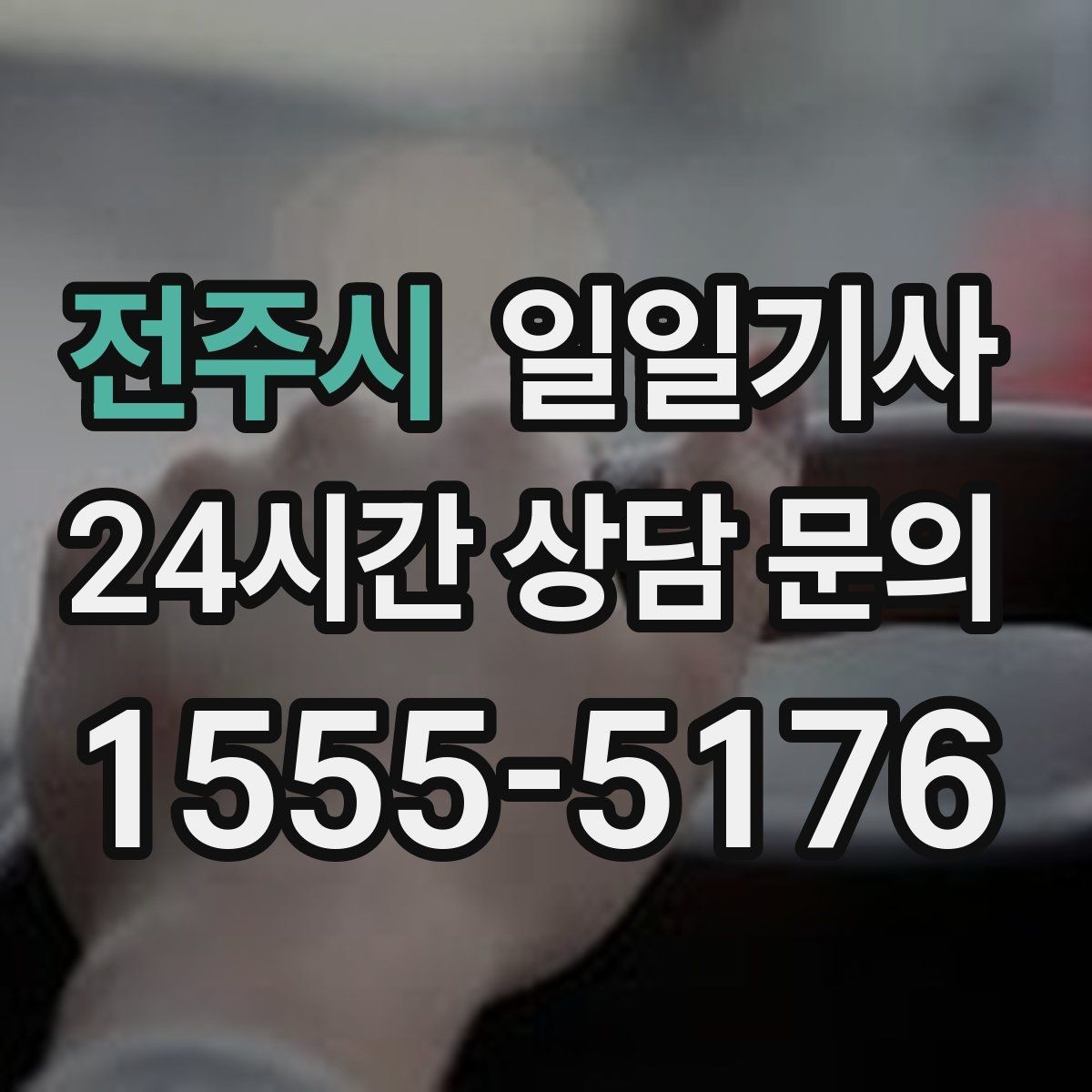 전주시 일일기사 초행 지역 안내 동행